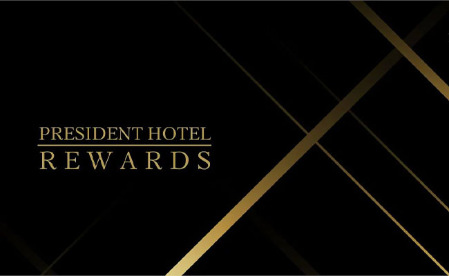 Программа лояльности President Hotel Rewards! Программа лояльности President Hotel Rewards!